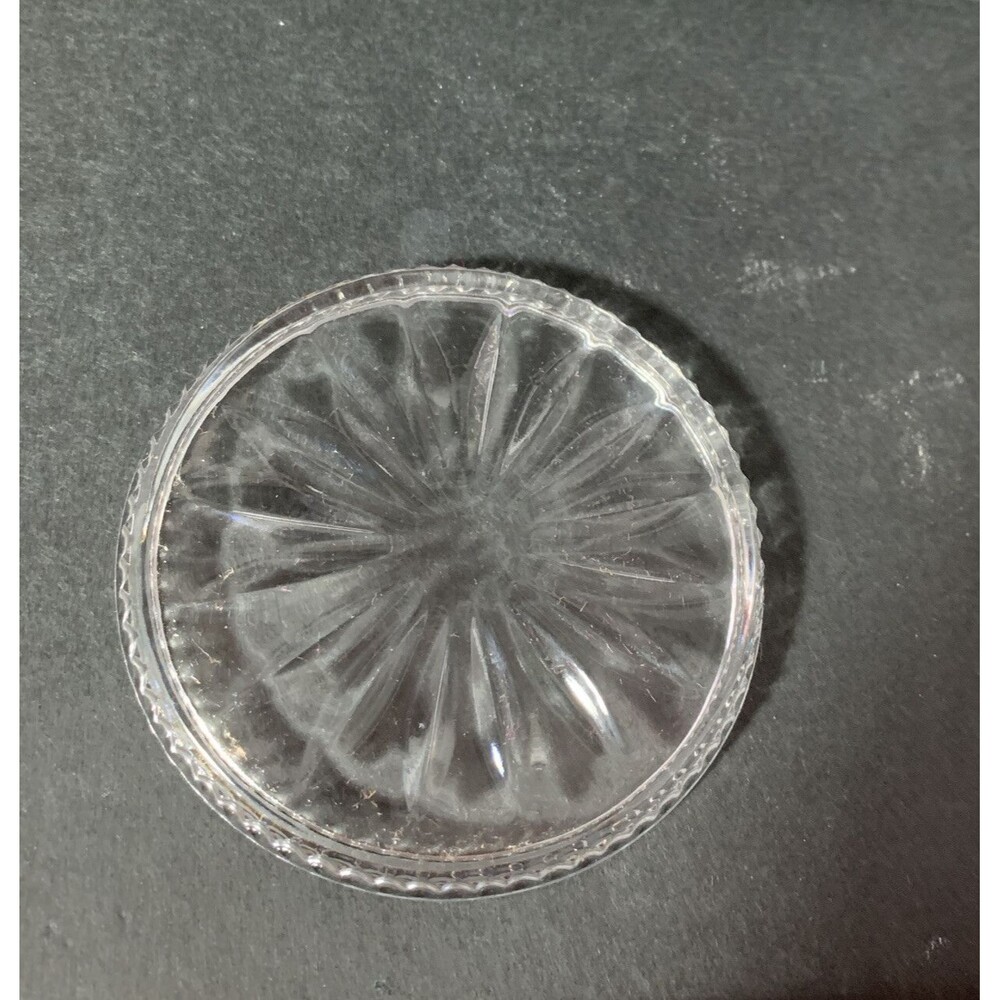 Vintage Warmensteinach Germany Crystal Coaster Set of 6 Germany - Picture 4 of 5
